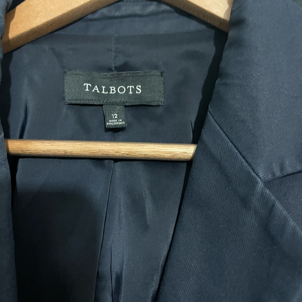 Talbots Women’s Charcoal Jacket - Picture 2 of 2